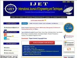 Sites similar to ijetjournal.org