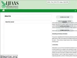 Sites similar to ijfans.org
