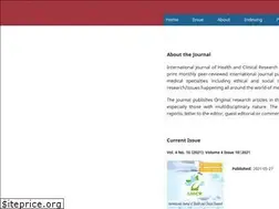 Sites similar to ijhcr.com