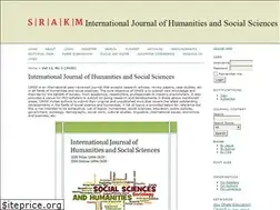 Sites similar to ijhss.net