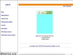 Sites similar to ijicic.org