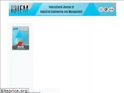 Sites similar to ijiemjournal.org