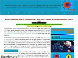 Sites similar to ijies.org