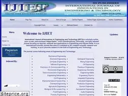 Sites similar to ijiet.com
