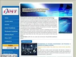 Sites similar to ijimt.org