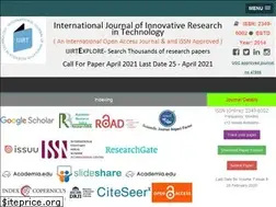 Sites similar to ijirt.org