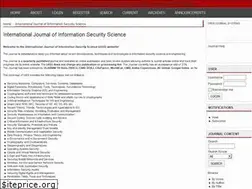 Sites similar to ijiss.org
