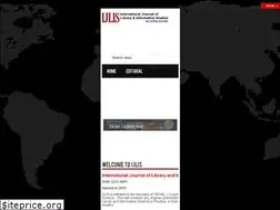 Sites similar to ijlis.org
