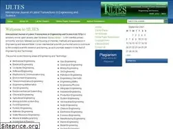 Sites similar to ijltes.com