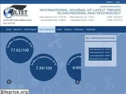 Sites similar to ijltet.org