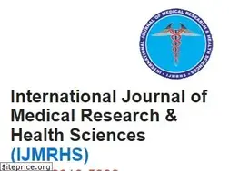 Sites similar to ijmrhs.com
