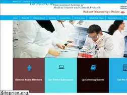 Sites similar to ijmscr.com