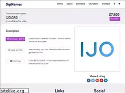 Sites similar to ijo.org