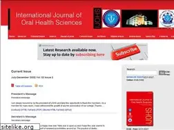 Sites similar to ijohsjournal.org