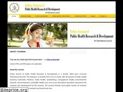 Sites similar to ijphrd.com