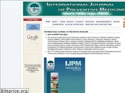 Sites similar to ijpm.mui.ac.ir