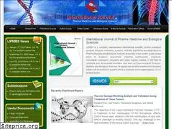 Sites similar to ijpmbs.com