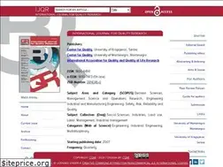 Sites similar to ijqr.net