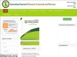 Sites similar to ijrap.net