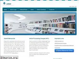 Sites similar to ijrsm.com