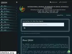Sites similar to ijrssh.com