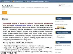 Sites similar to ijrstm.net
