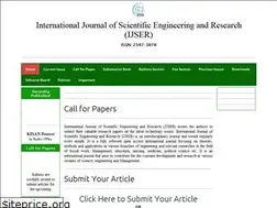 Sites similar to ijser.in