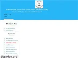 Sites similar to ijsr.net