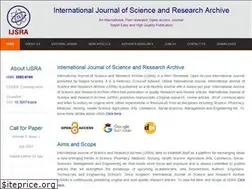 Sites similar to ijsra.net