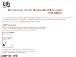 Sites similar to ijsrp.org