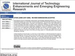 Sites similar to ijteee.org