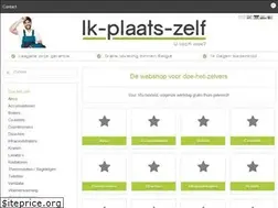 Sites similar to ik-plaats-zelf.be
