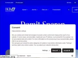 Sites similar to ikb.de