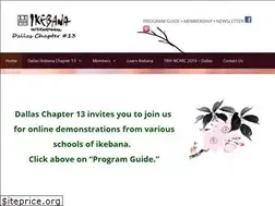 Sites similar to ikebanadallas.org