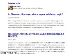 Sites similar to ikenox.info