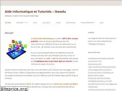 Sites similar to ikewdu.free.fr