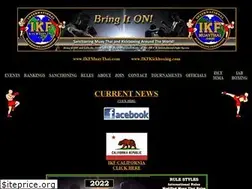 Sites similar to ikfkickboxing.com