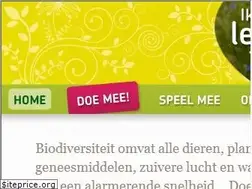 Sites similar to ikgeeflevenaanmijnplaneet.be