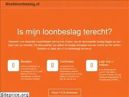 Sites similar to ikhebloonbeslag.nl