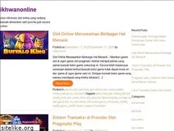 Sites similar to ikhwanonline.info