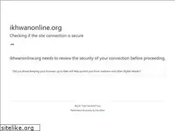 Sites similar to ikhwanonline.org
