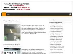 Sites similar to ikincielklimaalanyerler.com