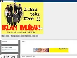 Sites similar to iklan1murah.blogspot.com