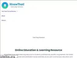 Sites similar to iknowthat.com