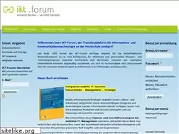 Sites similar to ikt-forum.de