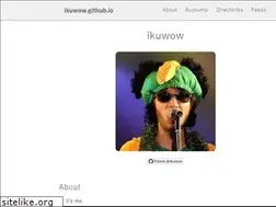 Sites similar to ikuwow.github.io