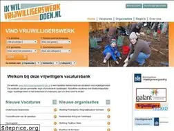 Sites similar to ikwilvrijwilligerswerkdoen.nl