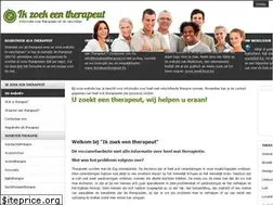 Sites similar to ikzoekeentherapeut.be