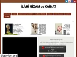 Sites similar to ilahinizamvekainat.com