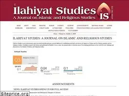 Sites similar to ilahiyatstudies.org